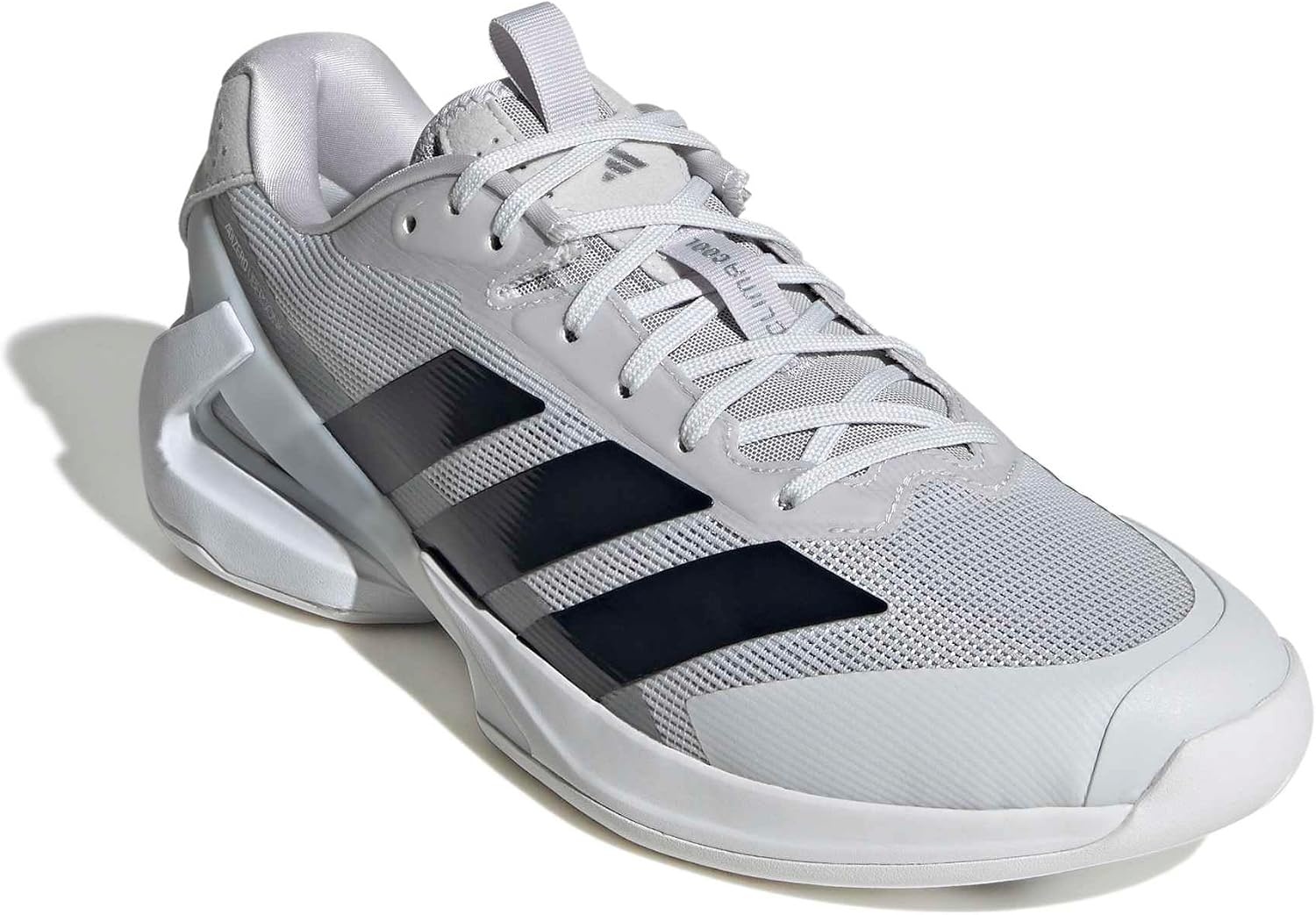 image:imageadidas Mens Adizero Ubersonic 5 Tennis ShoesDash GreyAurora InkTech Grey Metallic
