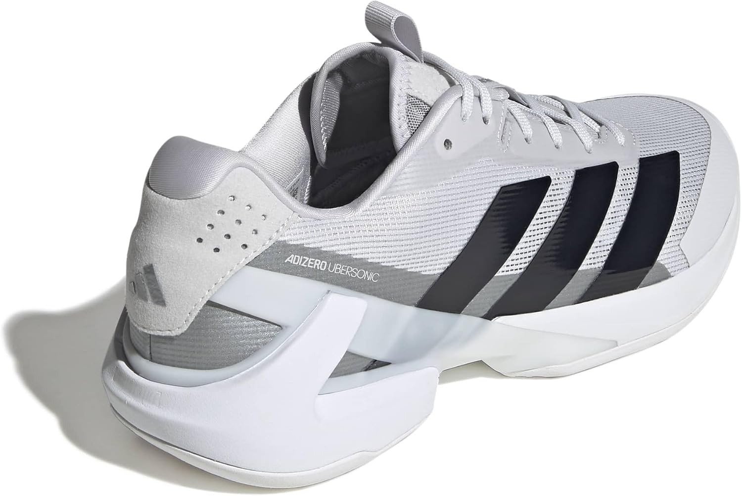 image:imageadidas Mens Adizero Ubersonic 5 Tennis ShoesDash GreyAurora InkTech Grey Metallic