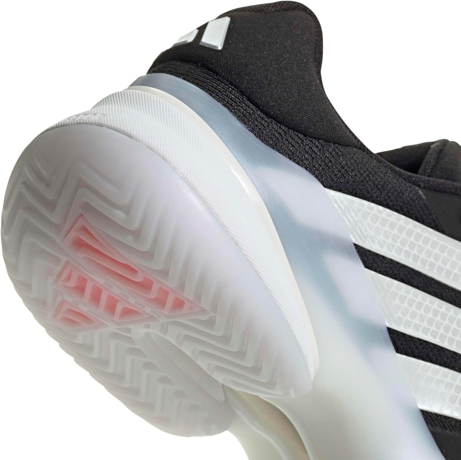 image:imageadidas Mens Barricade 14 Tennis Sneakers Shoes Black OrangeBlackZero MetallicLucid Red