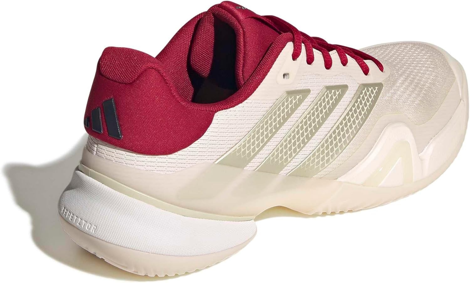 image:imageadidas Mens Barricade 14 Tennis Sneakers Shoes Black OrangeChalk WhiteIce Gold MetallicLegend Ink