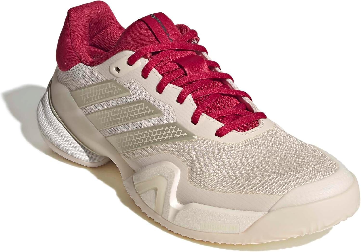 image:imageadidas Mens Barricade 14 Tennis Sneakers Shoes Black OrangeChalk WhiteIce Gold MetallicLegend Ink