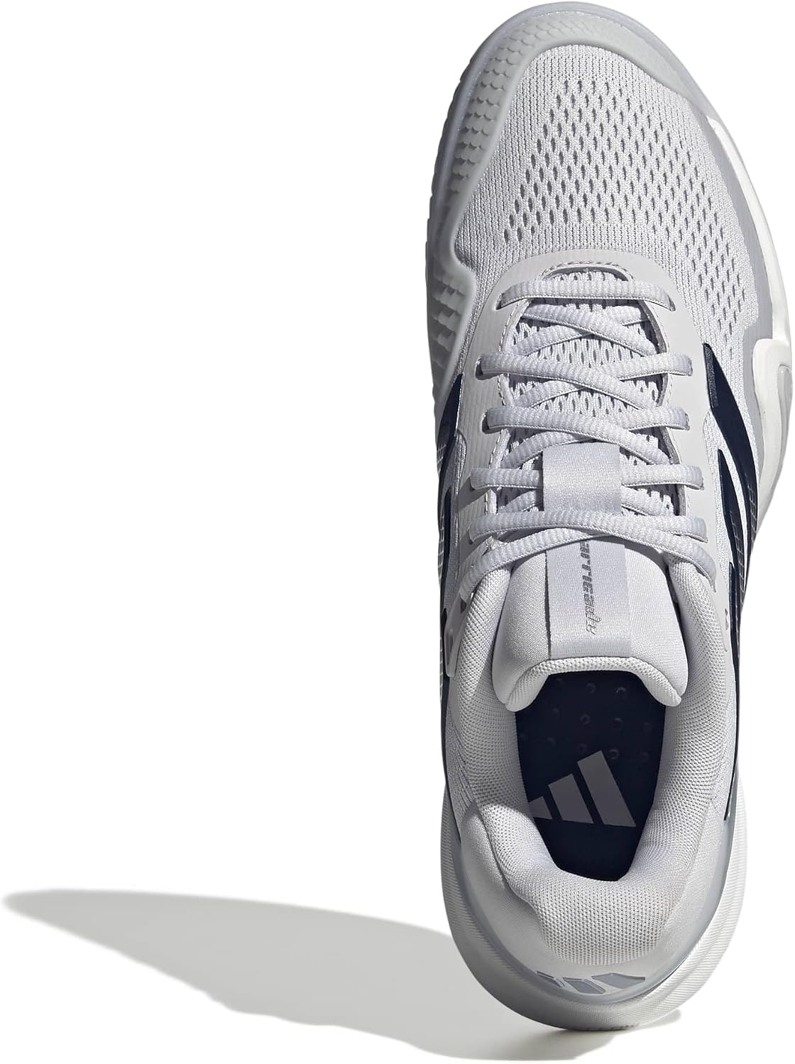 image:imageadidas Mens Barricade 14 Tennis Sneakers Shoes Black OrangeDash GreyAurora InkWhite