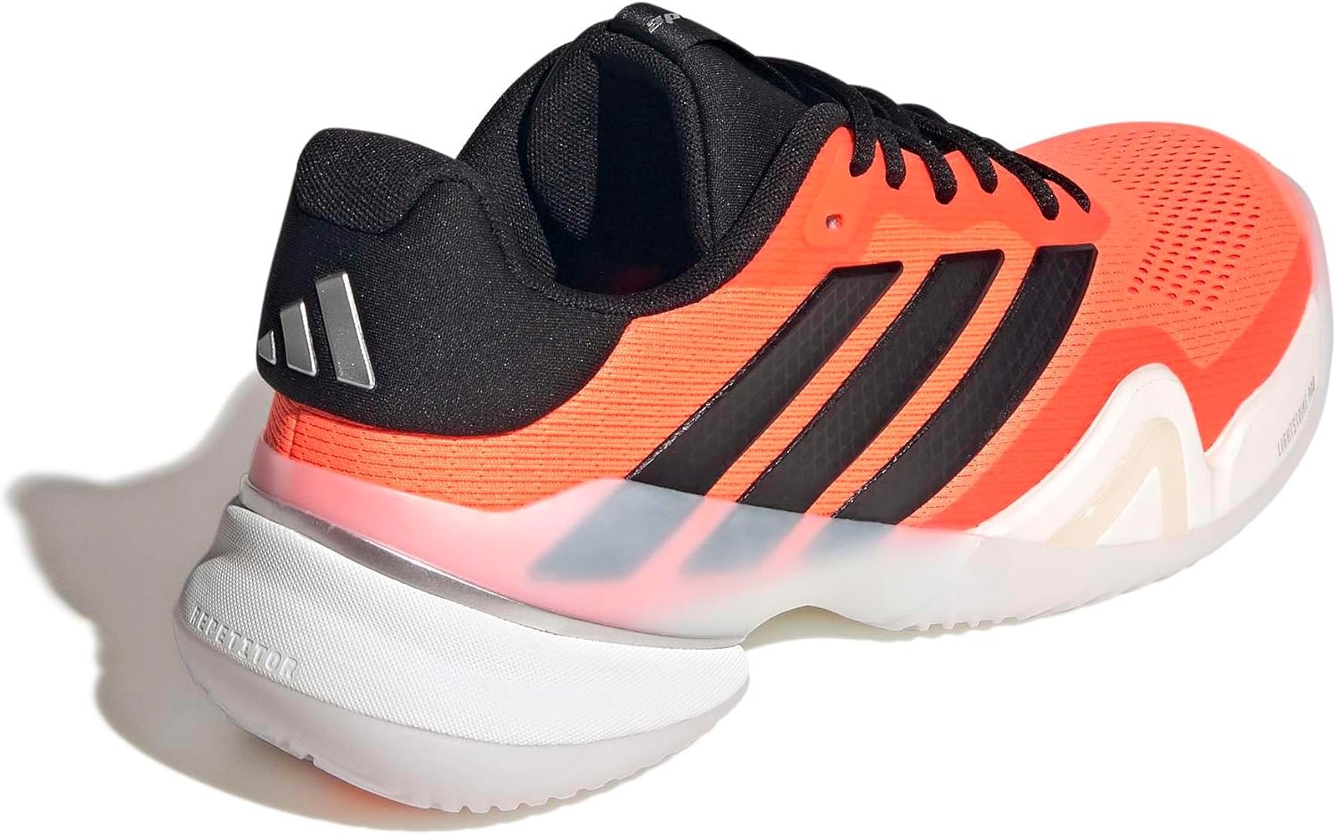 image:imageadidas Mens Barricade 14 Tennis Sneakers Shoes Black OrangeLucid OrangeBlackPure Orange