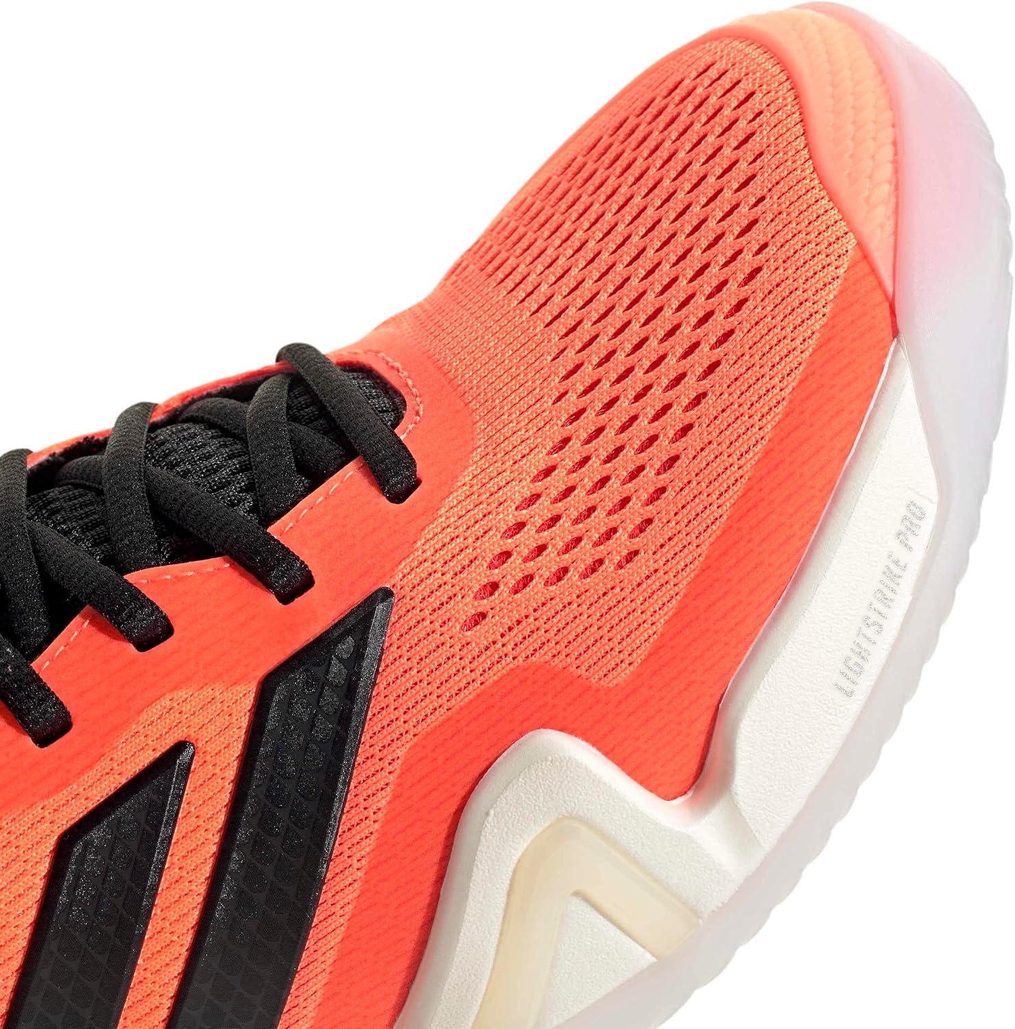 image:imageadidas Mens Barricade 14 Tennis Sneakers Shoes Black OrangeLucid OrangeBlackPure Orange