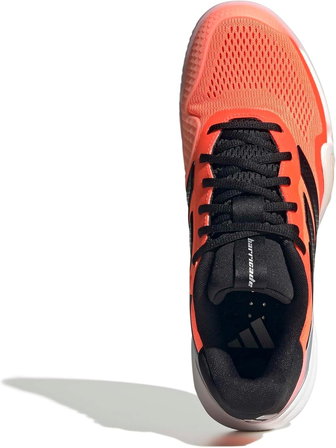image:imageadidas Mens Barricade 14 Tennis Sneakers Shoes Black OrangeLucid OrangeBlackPure Orange