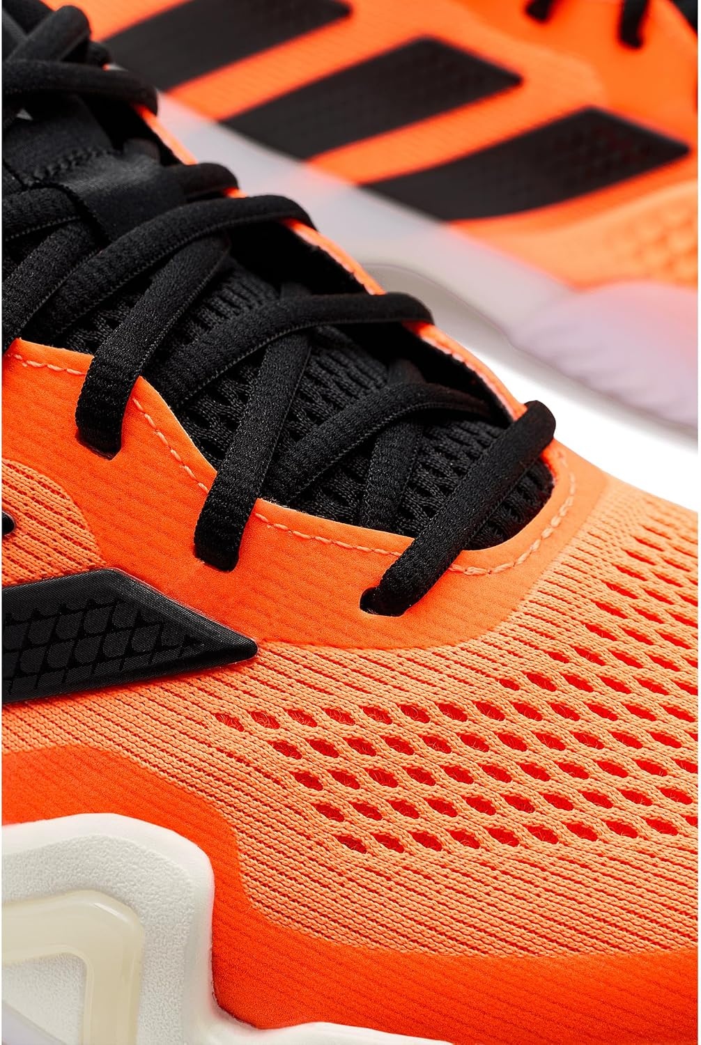 image:imageadidas Mens Barricade 14 Tennis Sneakers Shoes Black OrangeLucid OrangeBlackPure Orange