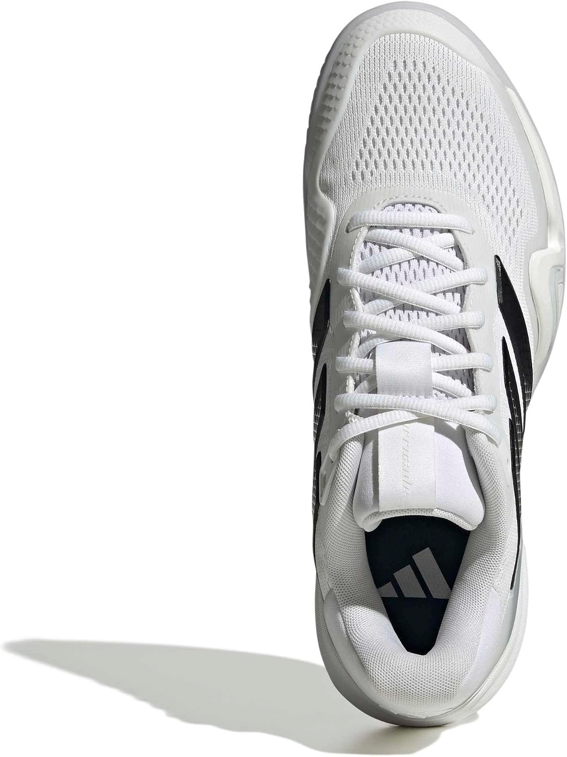 image:imageadidas Mens Barricade 14 Tennis Sneakers Shoes Black OrangeWhiteBlackWhite