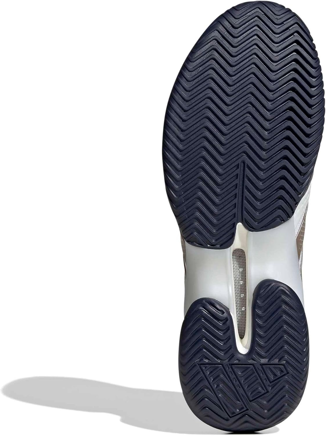image:imageadidas Mens Barricade 14 Tennis Sneakers Shoes Black OrangeWhiteCyber MetallicDark Blue
