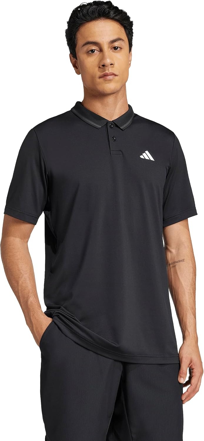 image:imageadidas Mens Club Tennis Climacool Pique Polo ShirtBlack