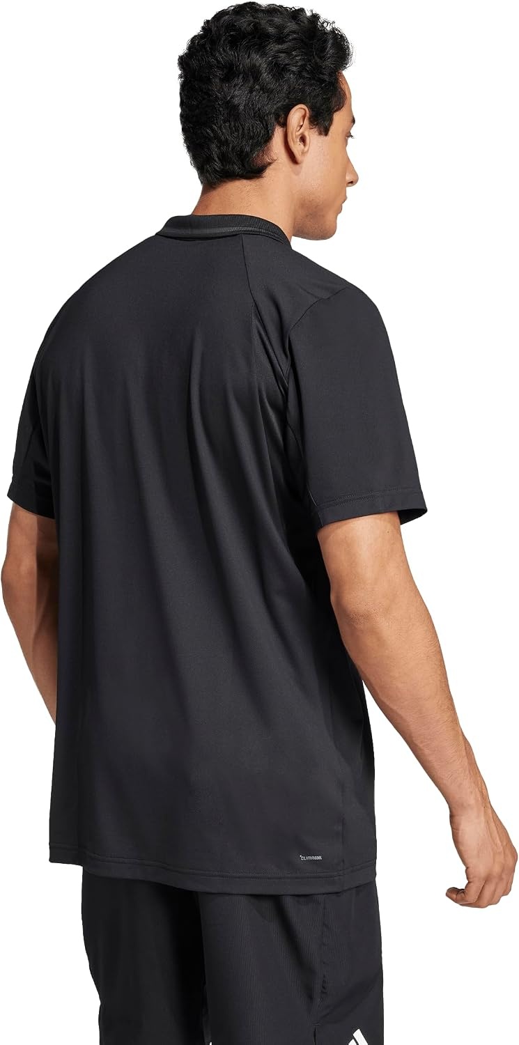 image:imageadidas Mens Club Tennis Climacool Pique Polo ShirtBlack