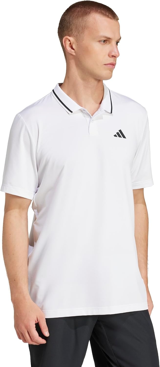 image:imageadidas Mens Club Tennis Climacool Pique Polo ShirtWhite
