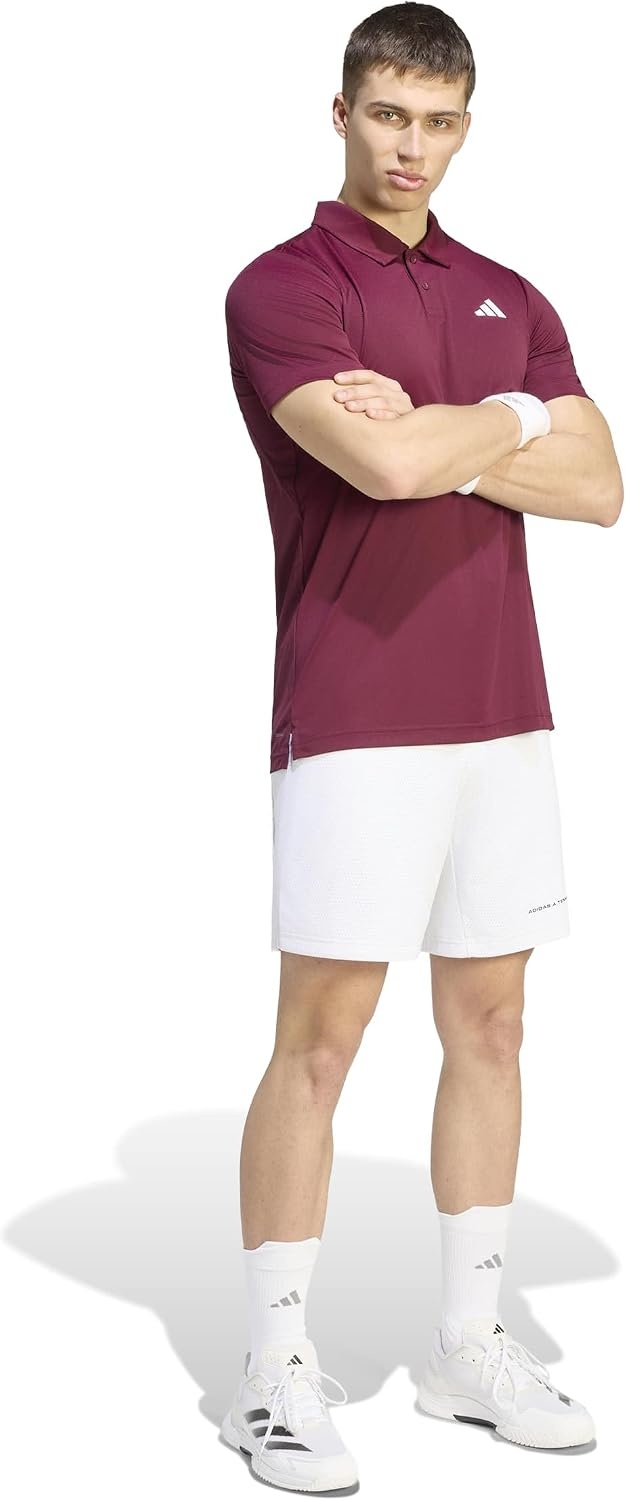 image:imageadidas Mens Club Tennis Polo ShirtMaroon