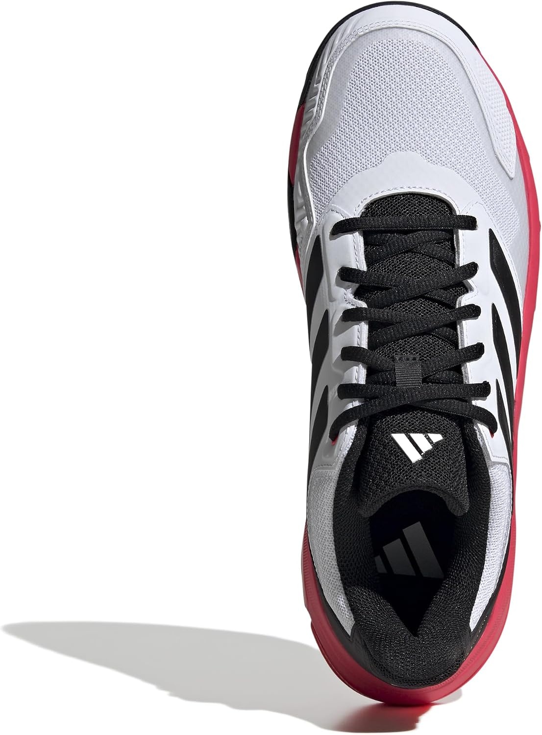 image:imageadidas Mens Courtjam Control 3 Tennis Sneakers Shoes WhiteWhiteBlackLucid Red
