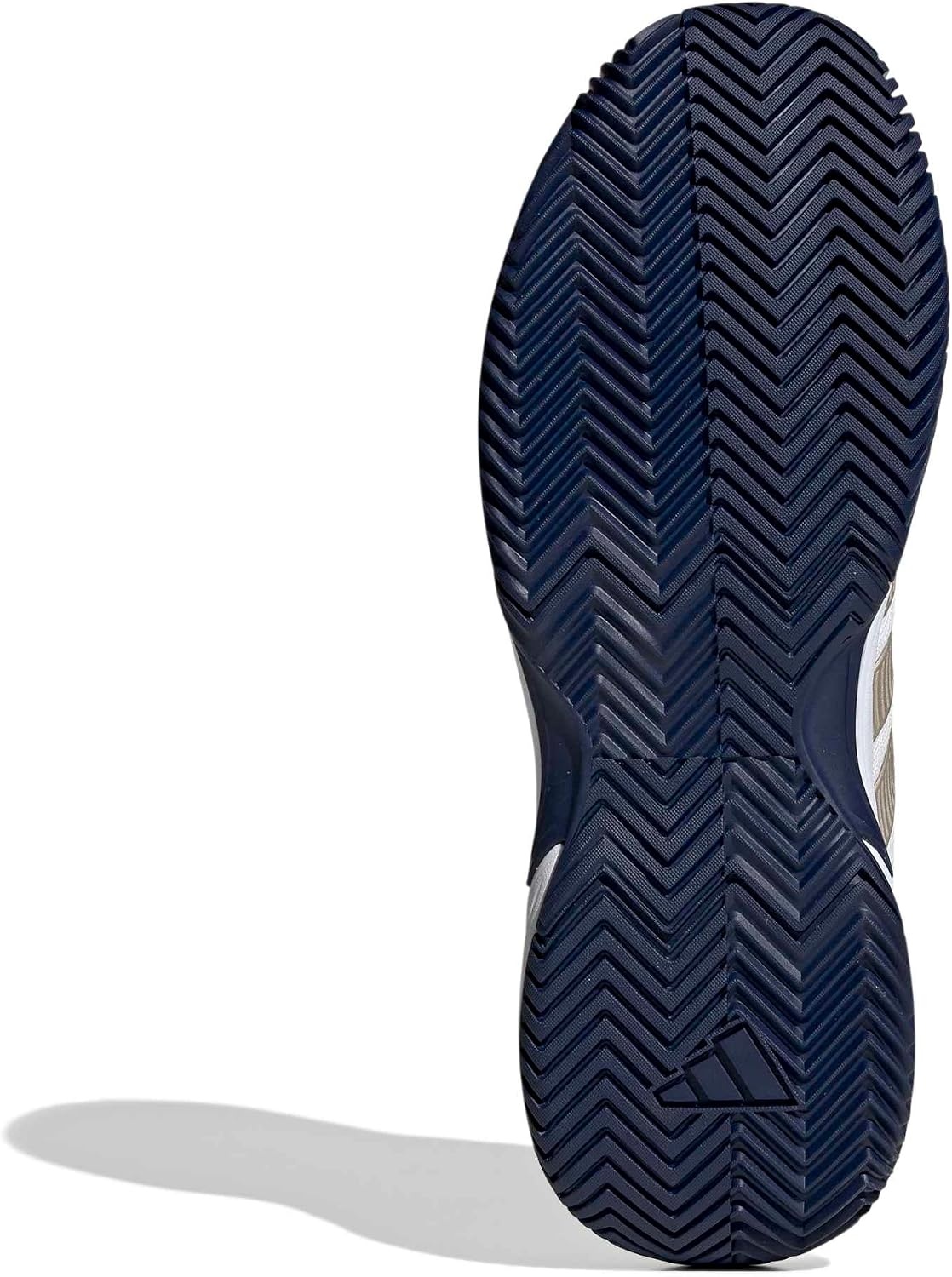 image:imageadidas Mens Gamecourt 2 Tennis ShoesWhiteCyber MetallicDark Blue