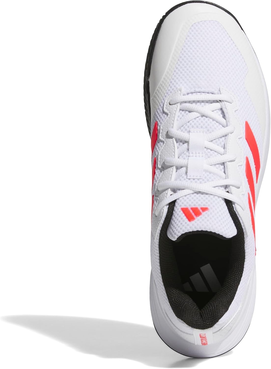 image:imageadidas Mens Gamecourt 2 Tennis ShoesWhiteLucid RedBlack