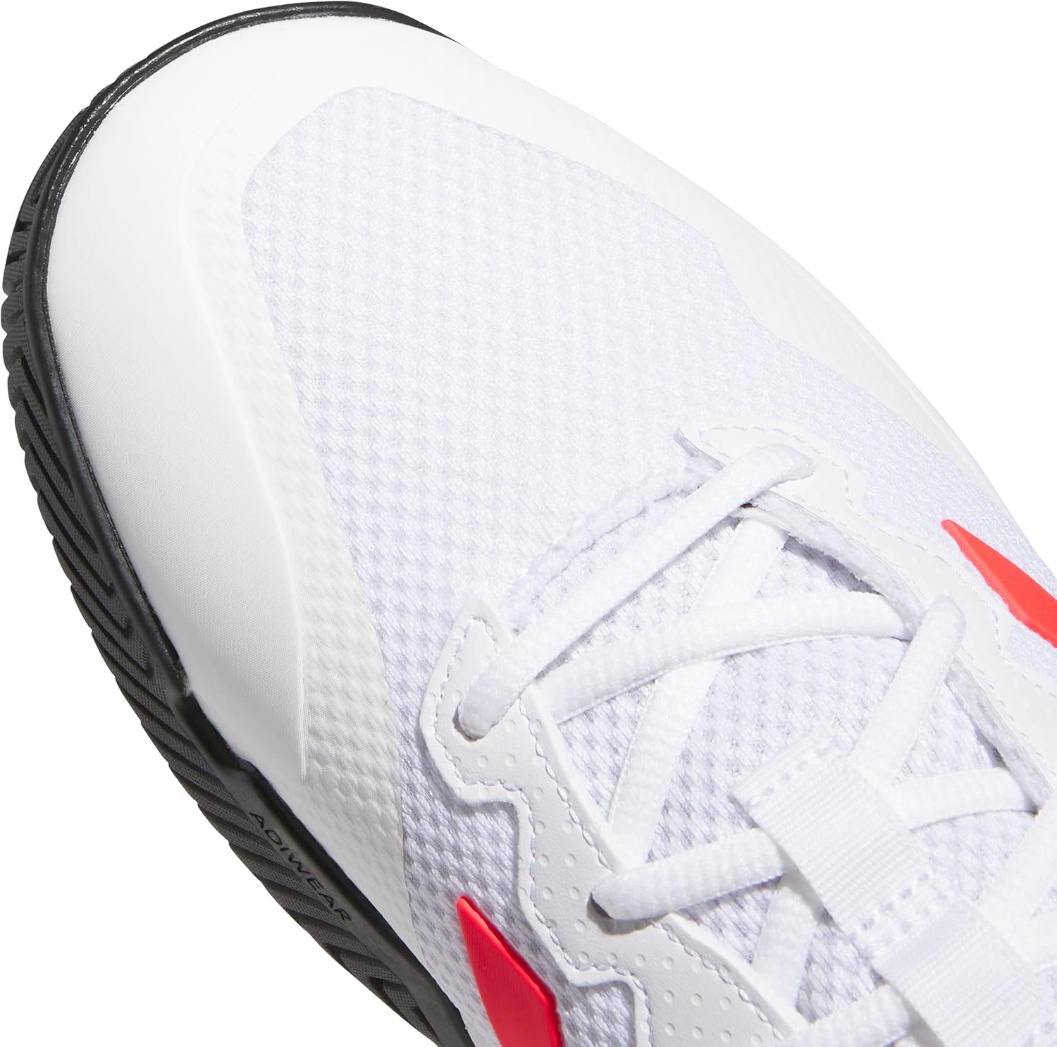 image:imageadidas Mens Gamecourt 2 Tennis ShoesWhiteLucid RedBlack