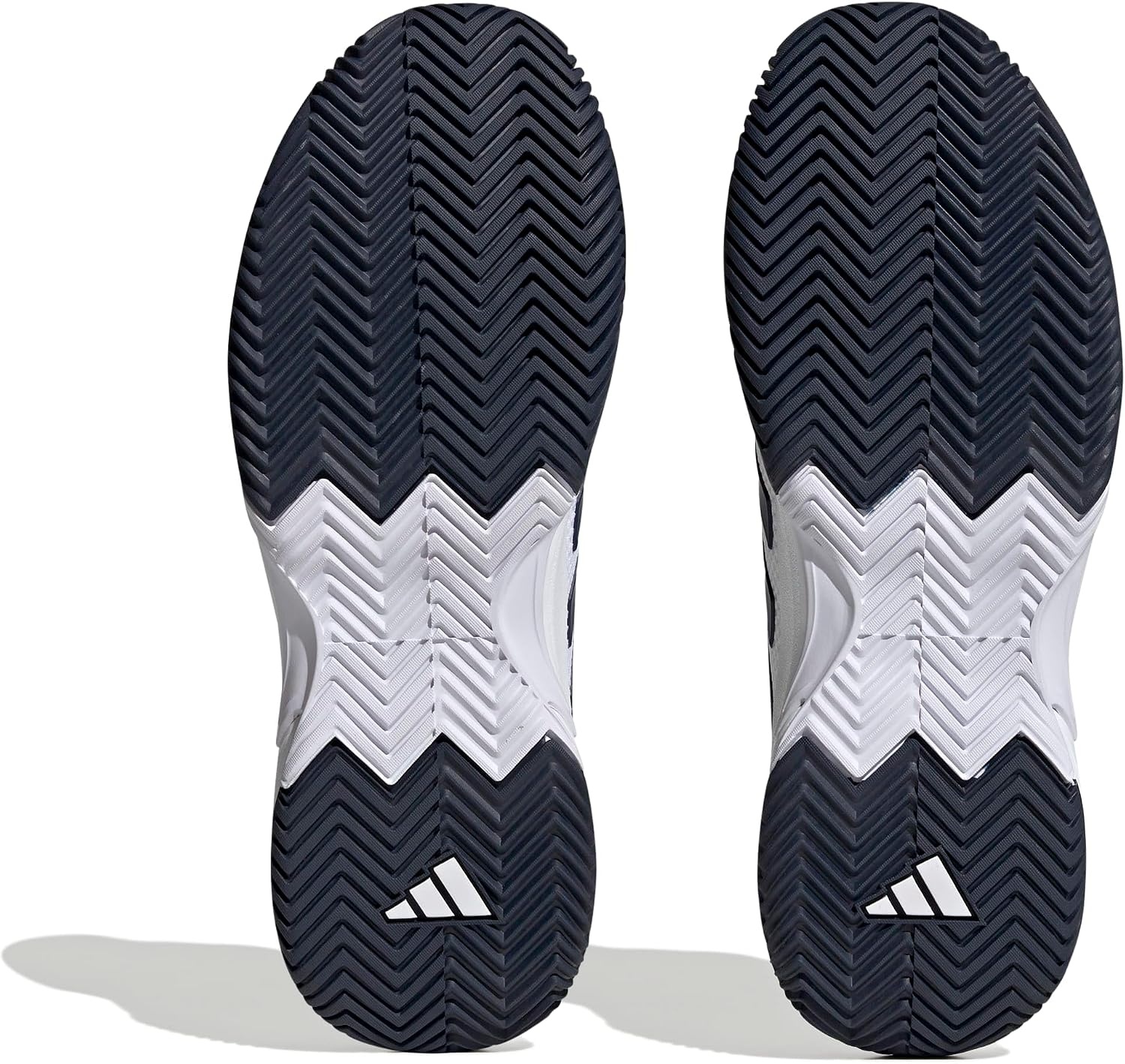 image:imageadidas Mens Gamecourt 2 Tennis ShoesWhiteTeam Navy BlueWhite