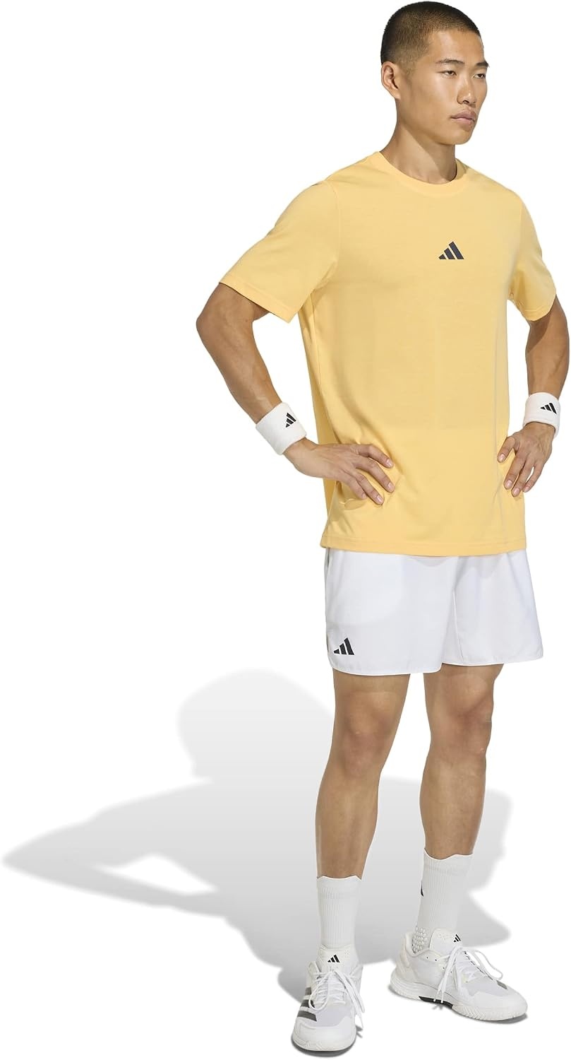 image:imageadidas Mens Pickleball Graphic TShirtSemi Impact Orange