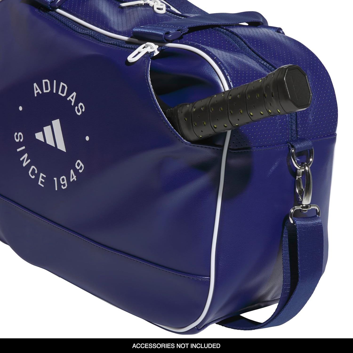 image:imageadidas Pickleball Tote Bag Roomy Interior Holds Your Paddle Internal Ball Pocket Hangs On The Fence Holds Your Hydration Everyday amp Court ReadyDark BlueWhite