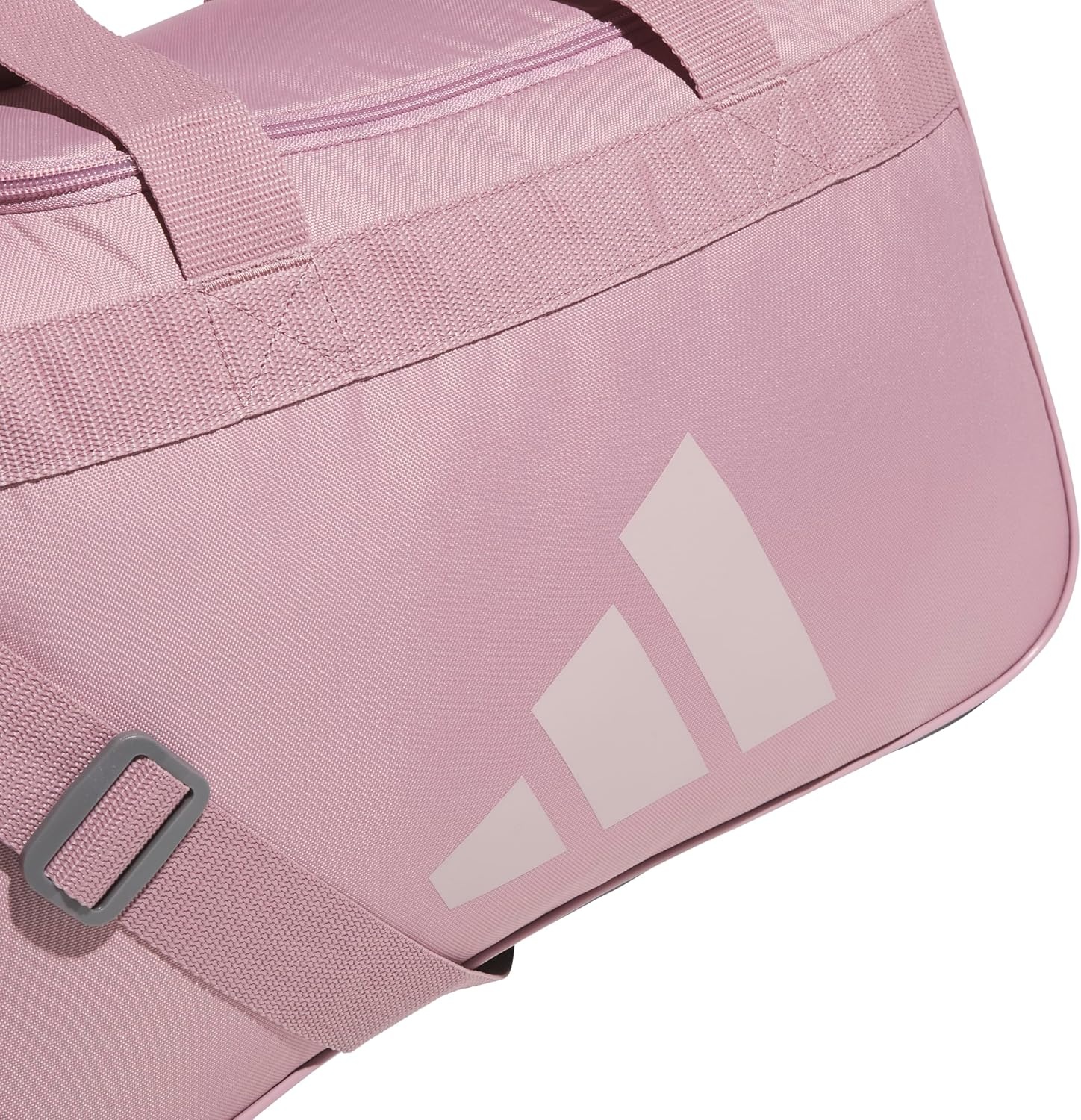 image:imageadidas Power Gym Bag Lightweight Small Duffel Blush PinkWhiteHalo Silver Grey OSFAMagic Mauve PurpleGrey Four