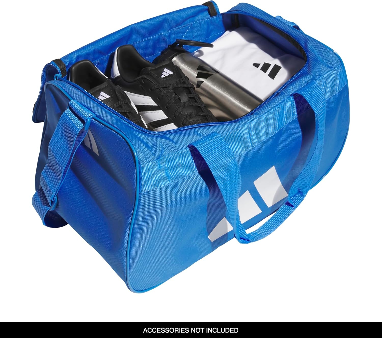 image:imageadidas Power Gym Bag Lightweight Small Duffel Blush PinkWhiteHalo Silver Grey OSFARay BlueWhite