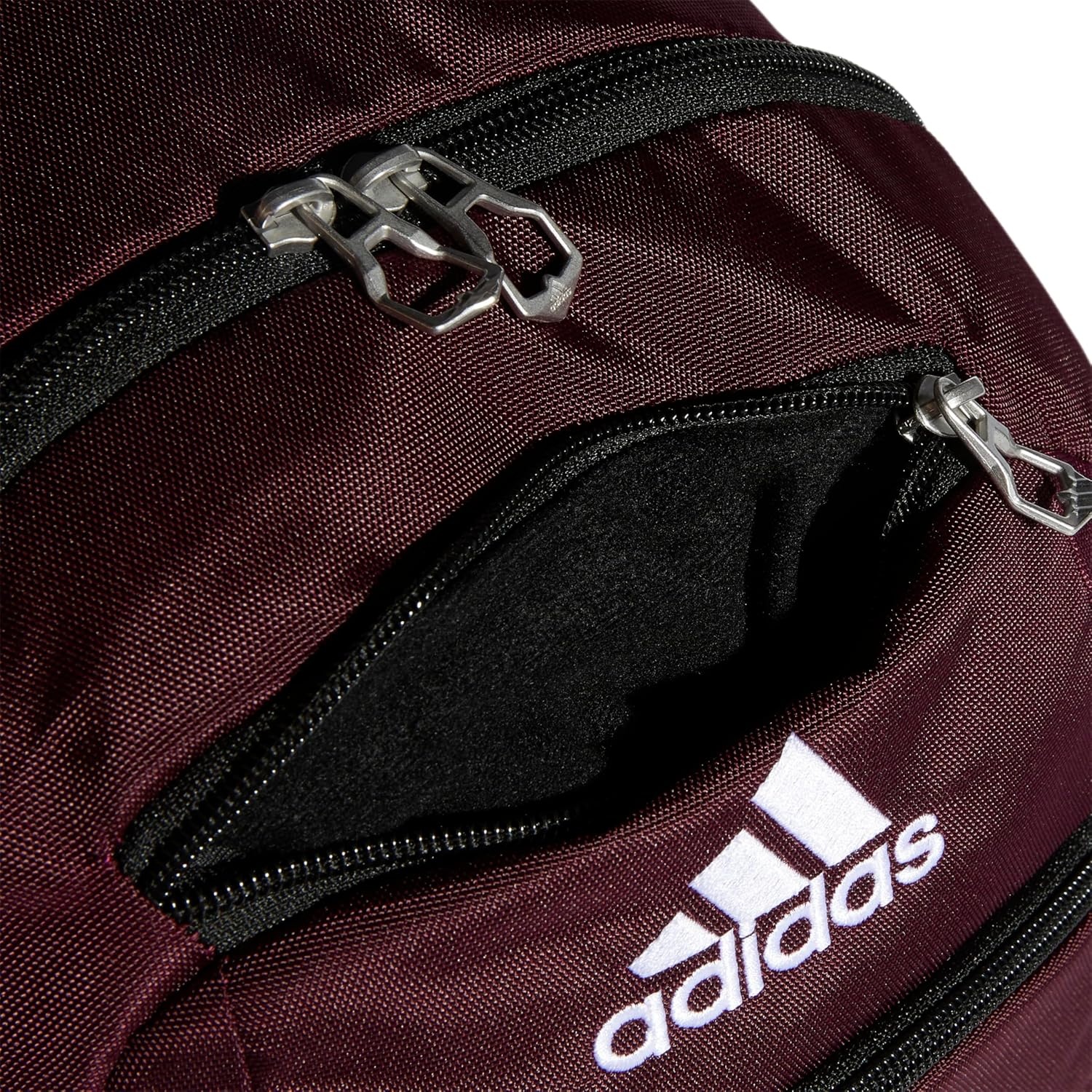 image:imageadidas Unisex Striker II Team Backpack BlackWhite One SizeMaroonBlackWhite20 28l