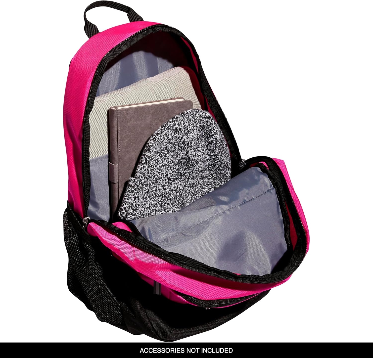 image:imageadidas Unisex Striker II Team Backpack BlackWhite One SizeShock PinkBlackWhite20 28l