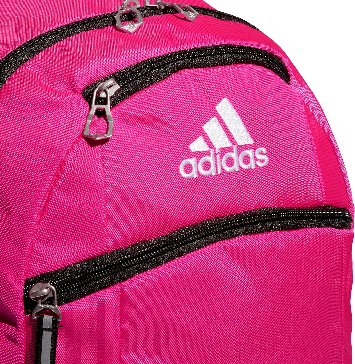 image:imageadidas Unisex Striker II Team Backpack BlackWhite One SizeShock PinkBlackWhite20 28l