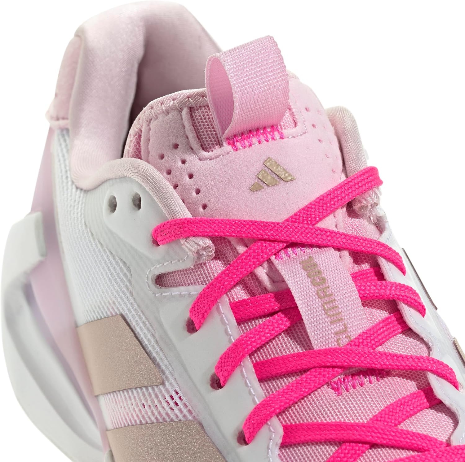 image:imageadidas Womens Adizero Ubersonic 5 Tennis ShoesWhiteAsh PearlLucid Pink
