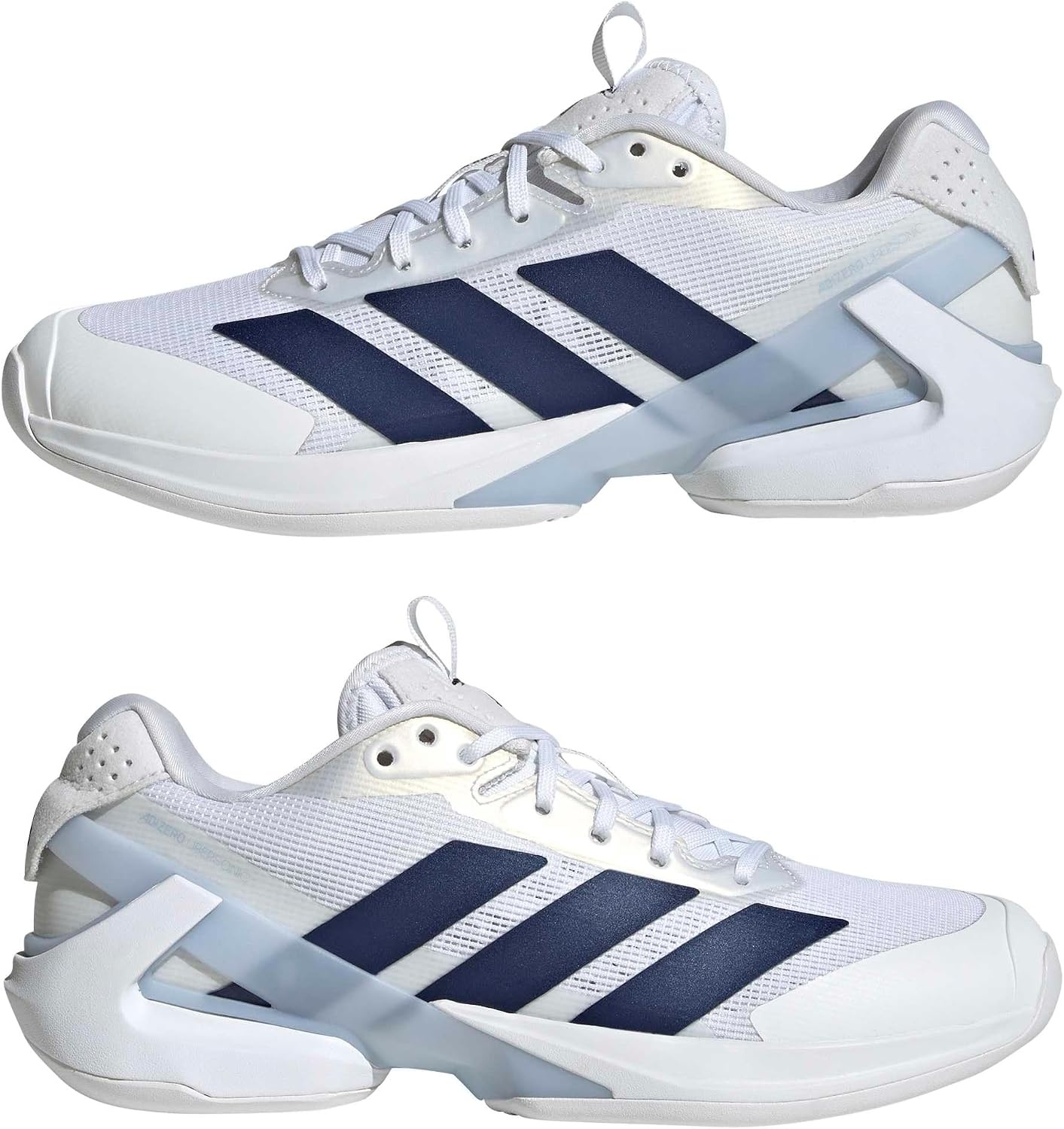 image:imageadidas Womens Adizero Ubersonic 5 Tennis ShoesWhiteDark BlueCrystal Sky