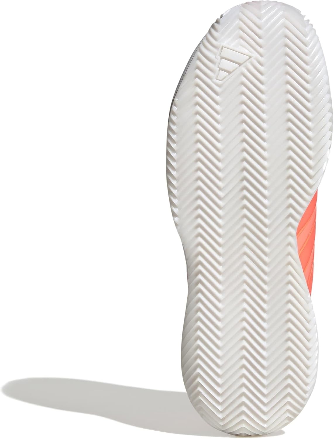image:imageadidas Womens Avaflash Low Tennis Sneakers Shoes WhiteBeam OrangeBeam OrangeWhite