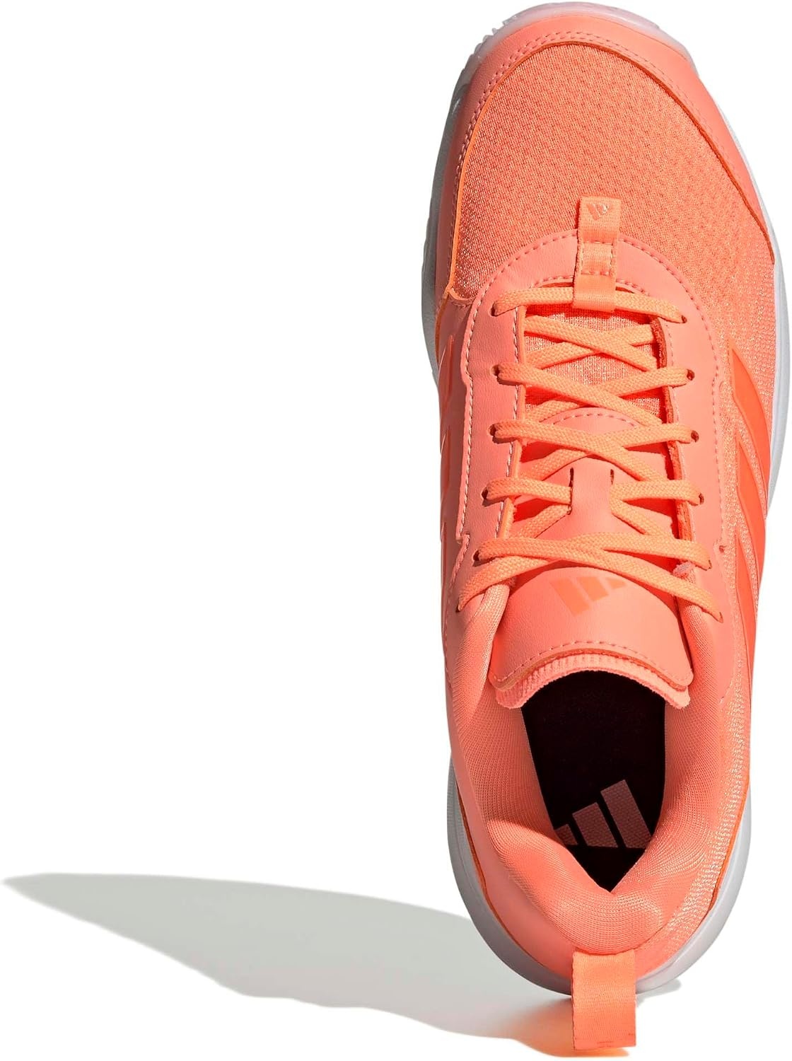 image:imageadidas Womens Avaflash Low Tennis Sneakers Shoes WhiteBeam OrangeBeam OrangeWhite