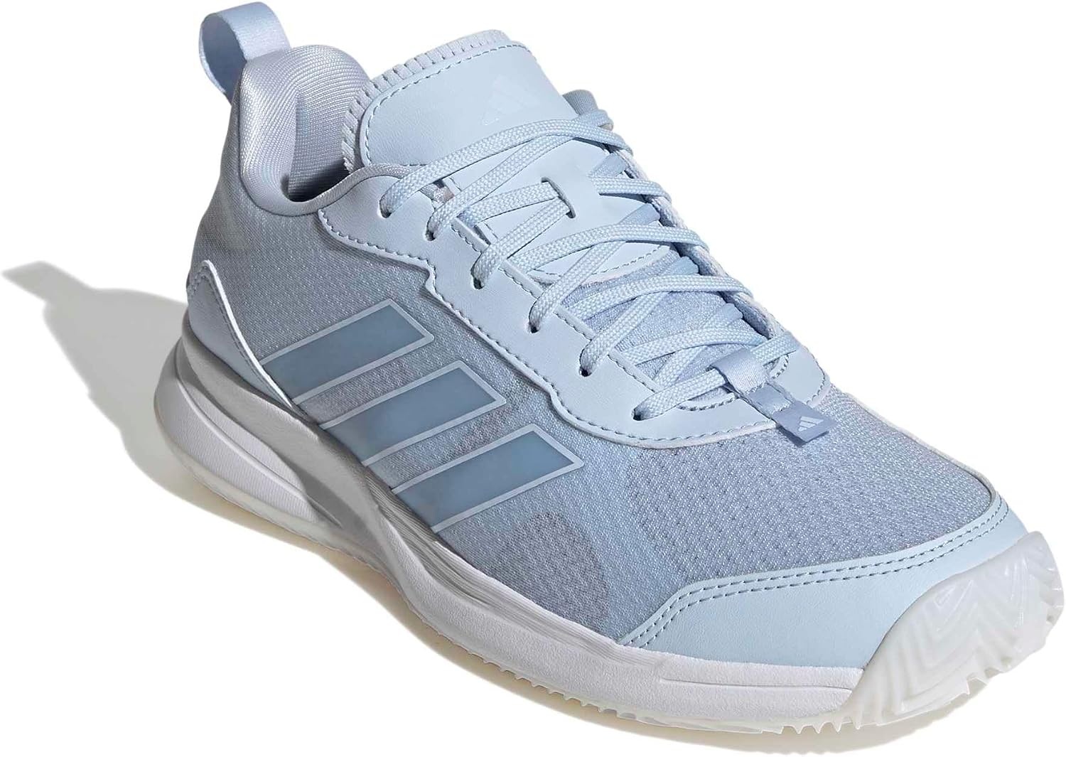 image:imageadidas Womens Avaflash Low Tennis Sneakers Shoes WhiteCrystal SkyCrystal SkyWhite
