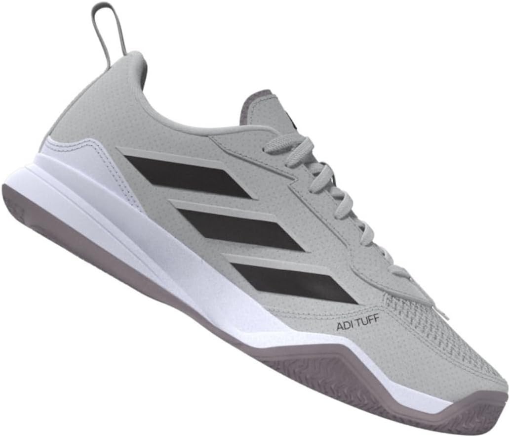 image:imageadidas Womens Avaflash Low Tennis Sneakers Shoes WhiteGreyAurora MetallicPreloved Fig