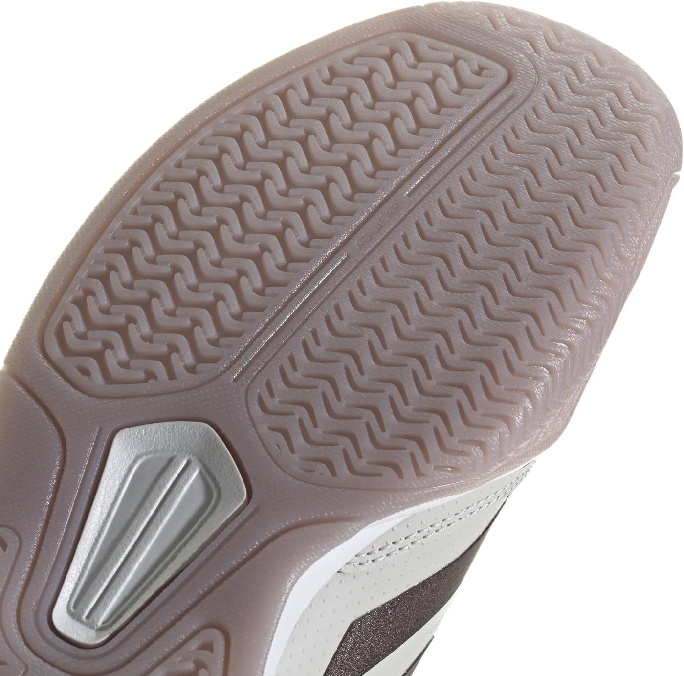 image:imageadidas Womens Avaflash Low Tennis Sneakers Shoes WhiteGreyAurora MetallicPreloved Fig