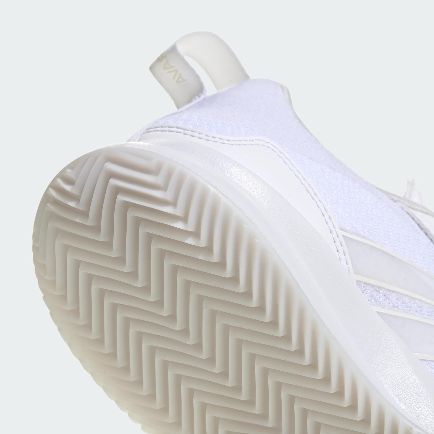 image:imageadidas Womens Avaflash Low Tennis Sneakers Shoes WhiteWhiteWhiteZero Metallic