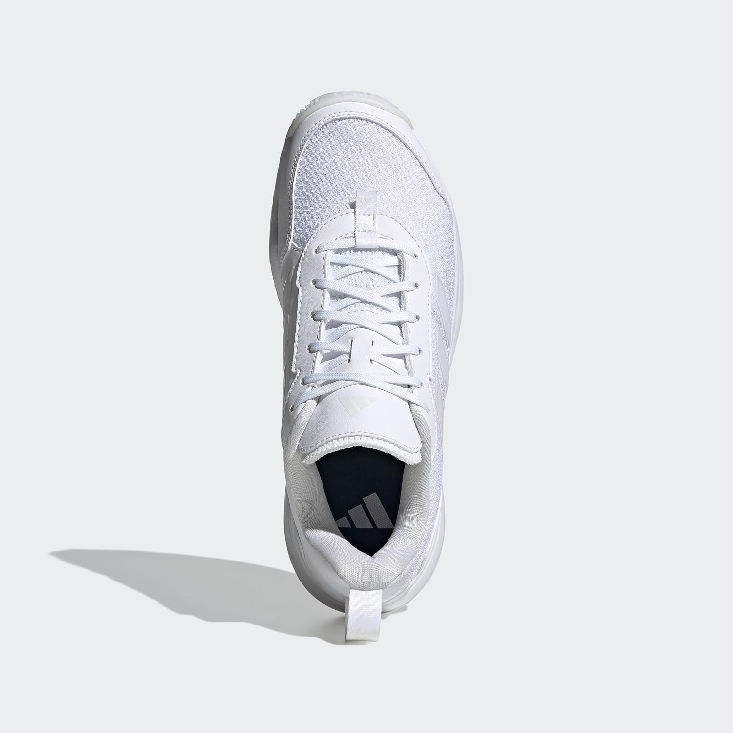 image:imageadidas Womens Avaflash Low Tennis Sneakers Shoes WhiteWhiteWhiteZero Metallic