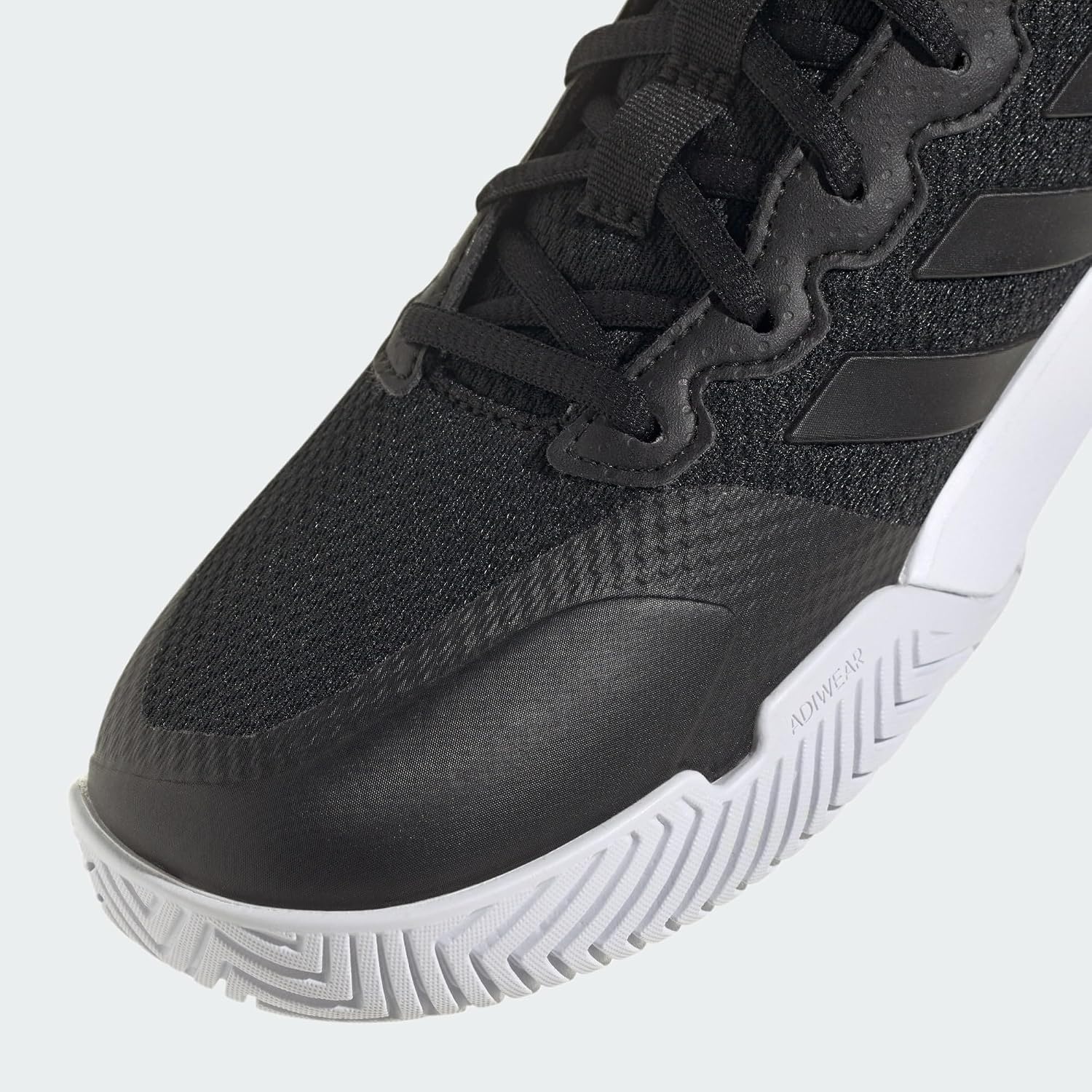 image:imageadidas Womens Gamecourt 2 Tennis ShoesCore Black Core Black Silver
