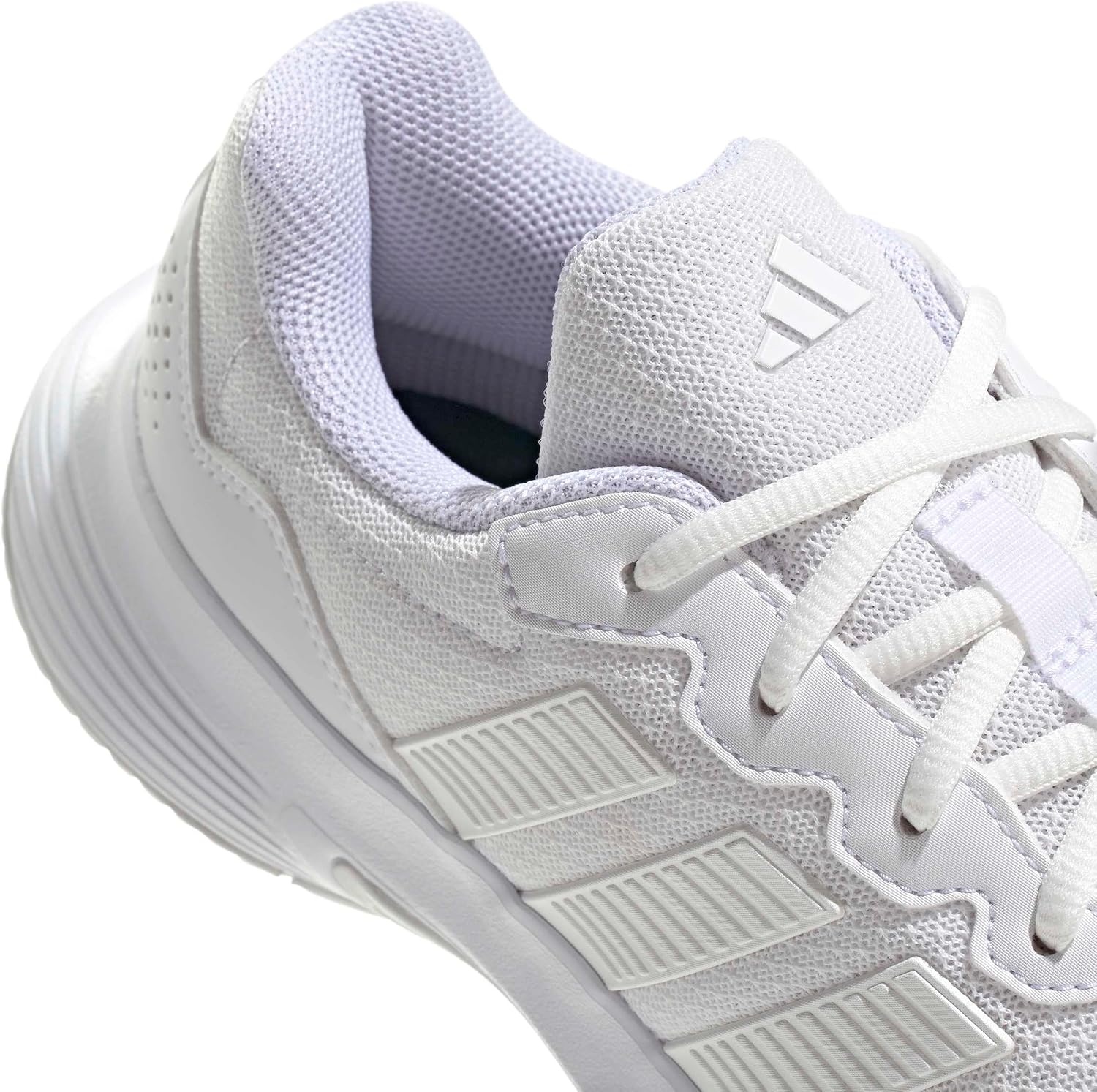 image:imageadidas Womens Gamecourt 2 Tennis ShoesWhiteBlush PinkWhite