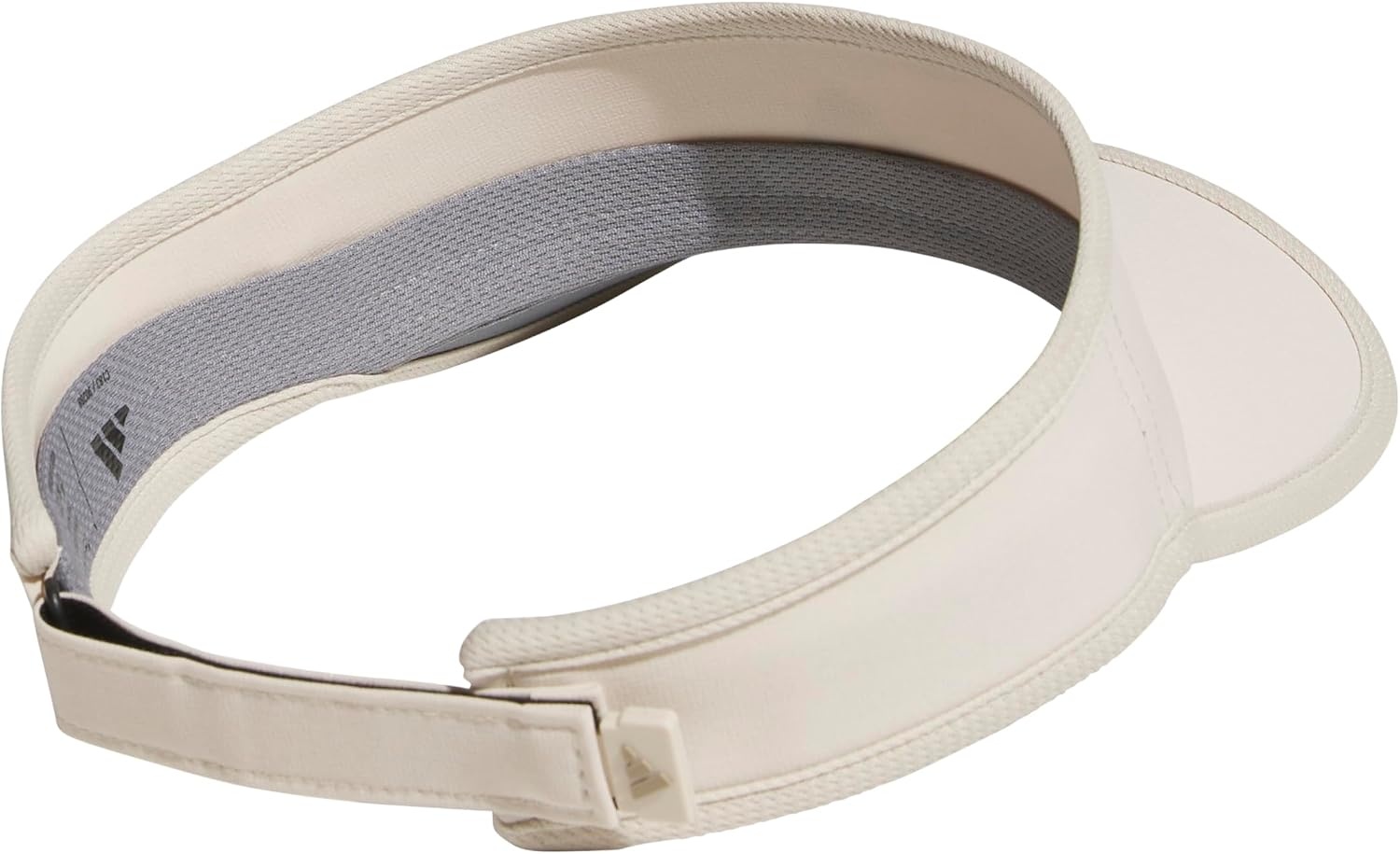 image:imageadidas Womens Superlite Visor OpenTop Design Adjustable Fit Perforated Build HookandLoop Closure AllDay Sun ComfortCrystal Linen BeigeTrace Khaki3