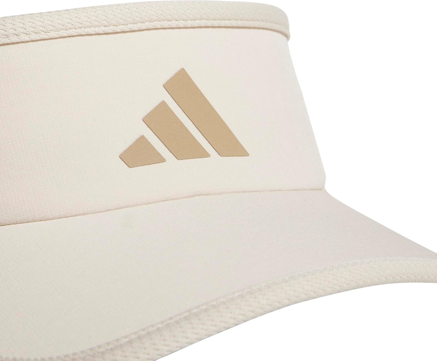 image:imageadidas Womens Superlite Visor OpenTop Design Adjustable Fit Perforated Build HookandLoop Closure AllDay Sun ComfortCrystal Linen BeigeTrace Khaki3