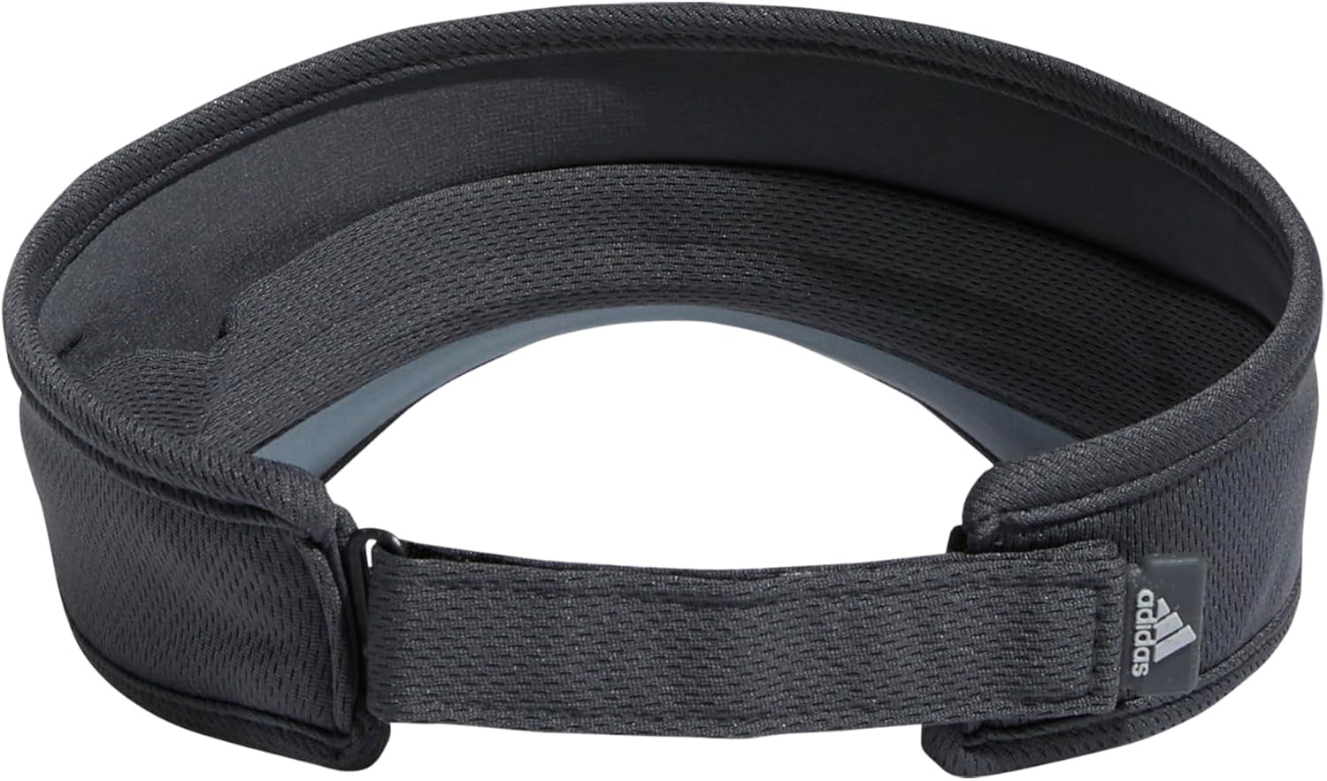 image:imageadidas Womens Superlite Visor OpenTop Design Adjustable Fit Perforated Build HookandLoop Closure AllDay Sun ComfortGrey SixRose Gold2