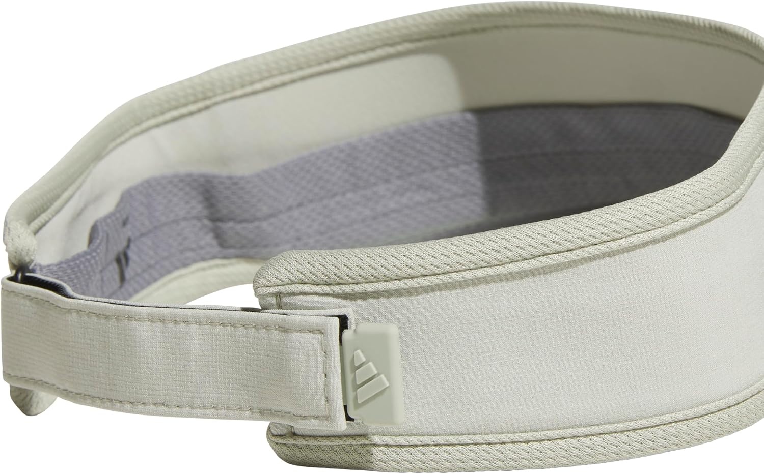 image:imageadidas Womens Superlite Visor OpenTop Design Adjustable Fit Perforated Build HookandLoop Closure AllDay Sun ComfortHalo GreenHalo Green3