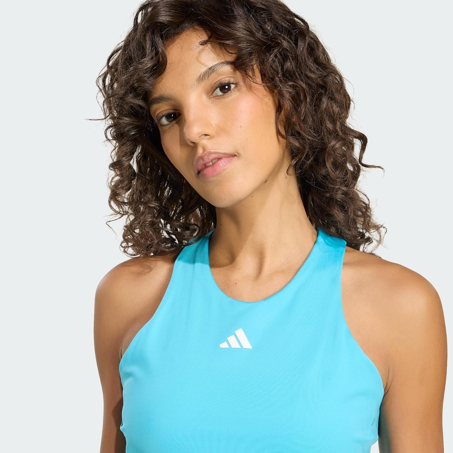image:imageadidas Womens Tennis Heatrdy YDressSignal Cyan