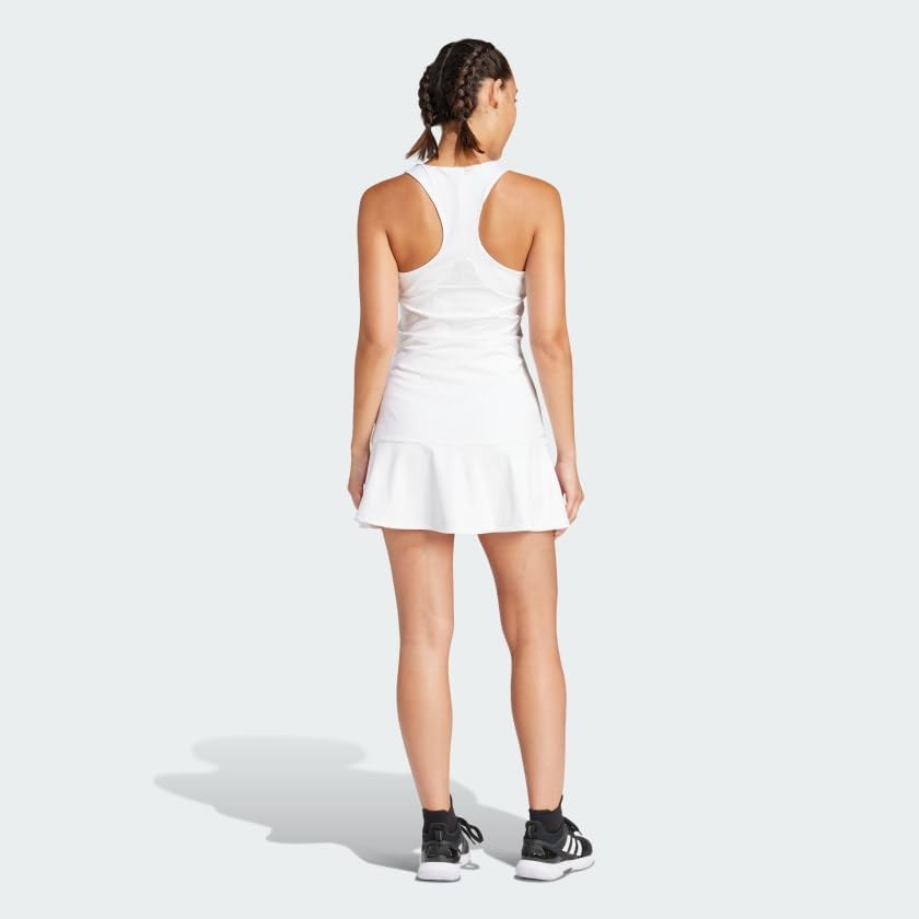 image:imageadidas Womens Tennis Heatrdy YDressWhiteBlack