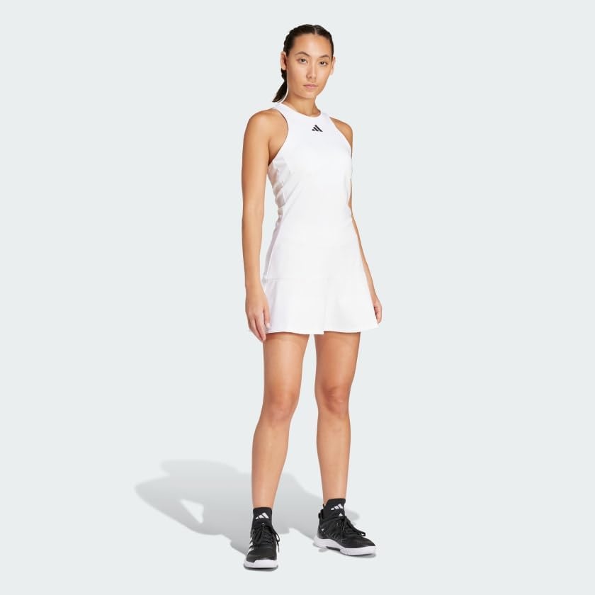 image:imageadidas Womens Tennis Heatrdy YDressWhiteBlack