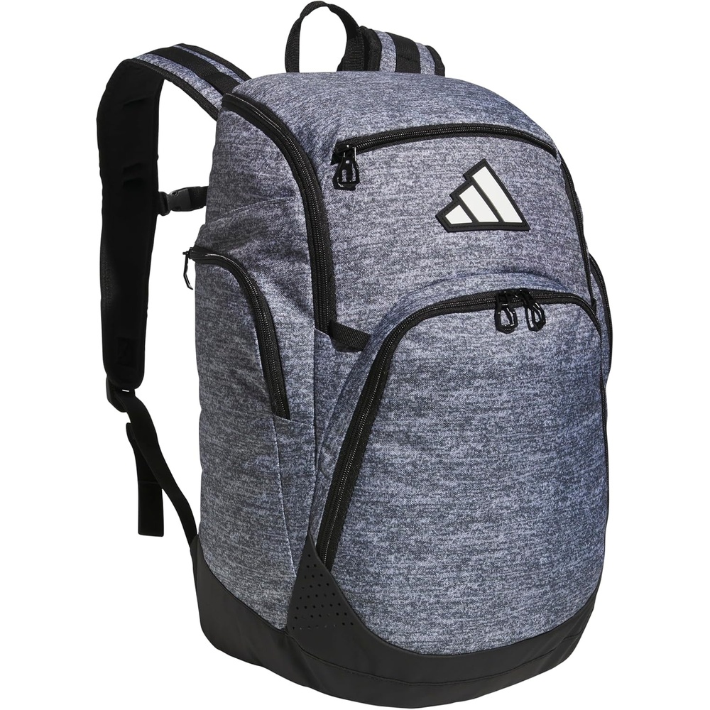 image:imageadidas 5Star Team 2 Backpack MultiSport Padded Laptop Sleeve Organizer Pockets WaterBottle Pockets Durable Build School Gym amp Travel ReadyJersey Onix Grey