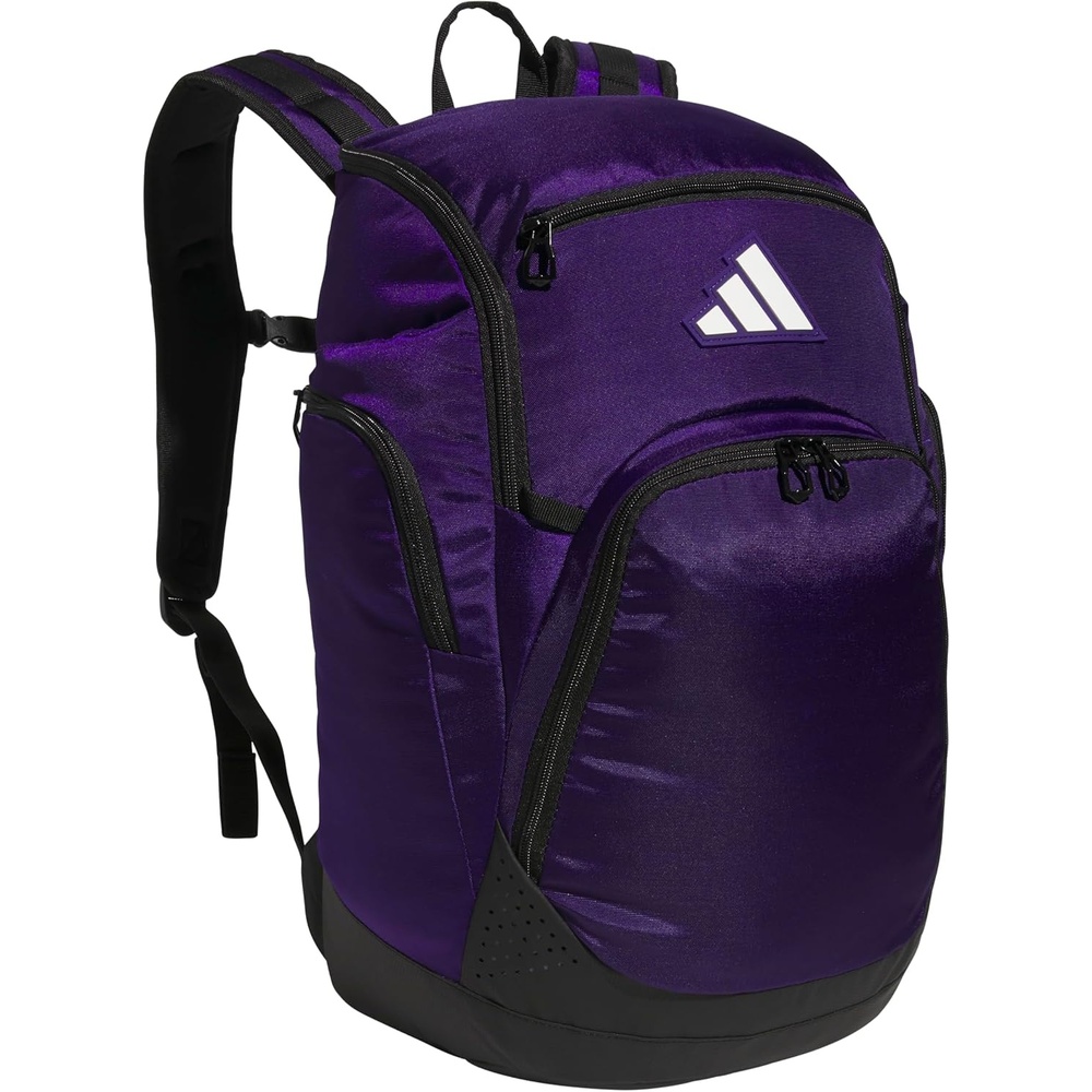 image:imageadidas 5Star Team 2 Backpack MultiSport Padded Laptop Sleeve Organizer Pockets WaterBottle Pockets Durable Build School Gym amp Travel ReadyTeam Collegiate Purple