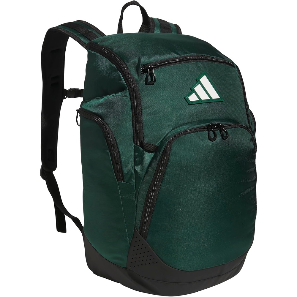 image:imageadidas 5Star Team 2 Backpack MultiSport Padded Laptop Sleeve Organizer Pockets WaterBottle Pockets Durable Build School Gym amp Travel ReadyTeam Dark Green