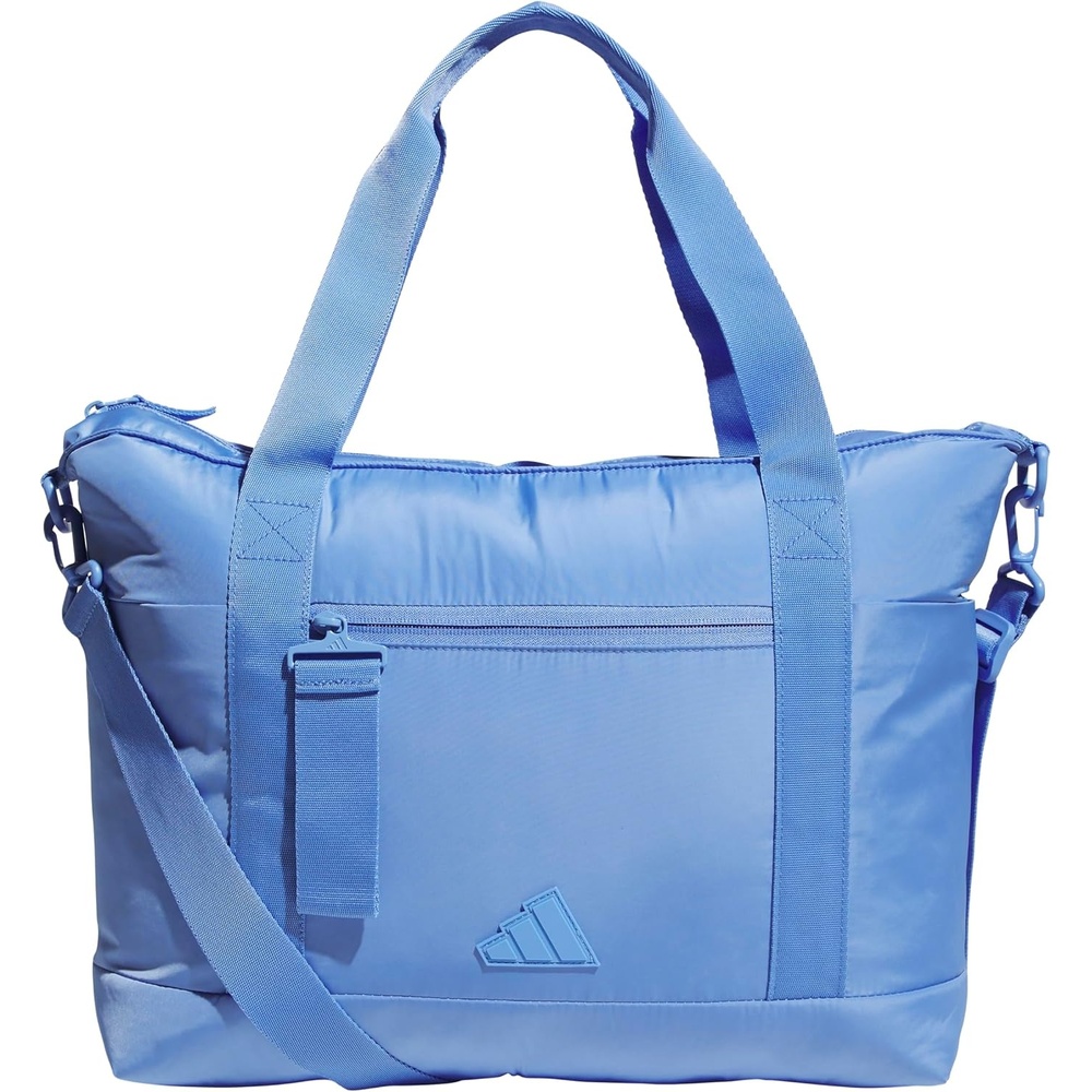 image:imageadidas All Me Tote  Roomy Interior Wears Two Ways Rolls With Your Suitcase Holds Your Laptop Open Top Tote Everyday amp Court ReadyBlue Fusion3